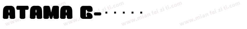 Atama G字体转换